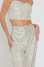 Load image into Gallery viewer, The Pia pants- Silver Nude