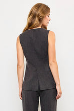 Load image into Gallery viewer, The Cami Vest- Charcoal