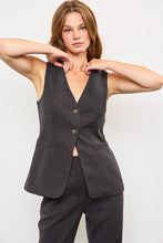 Load image into Gallery viewer, The Cami Vest- Charcoal