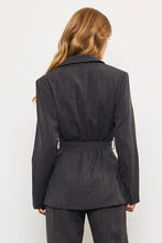 Load image into Gallery viewer, The Cami Blazer- Charcoal