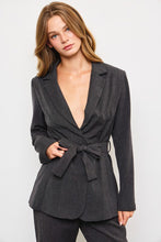 Load image into Gallery viewer, The Cami Blazer- Charcoal