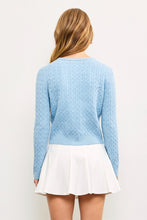 Load image into Gallery viewer, The Domi sweater- Lt Blue
