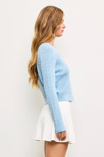 Load image into Gallery viewer, The Domi sweater- Lt Blue