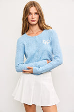 Load image into Gallery viewer, The Domi sweater- Lt Blue