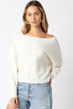 Load image into Gallery viewer, The Miranda sweater- Ivory