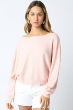 Load image into Gallery viewer, The Miranda sweater- Blush
