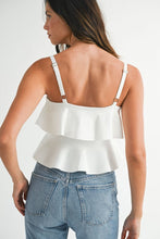Load image into Gallery viewer, The Pia top- White