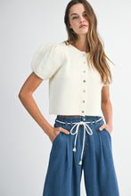 Load image into Gallery viewer, The Sofi top- Cream