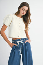 Load image into Gallery viewer, The Sofi top- Cream