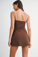 Load image into Gallery viewer, The Juju dress Romper- Brown