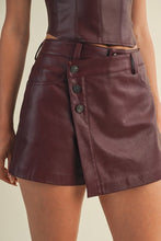 Load image into Gallery viewer, The Charly skort- Wine