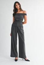 Load image into Gallery viewer, The Cami set- Charcoal