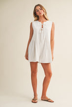 Load image into Gallery viewer, The Mila Romper- White