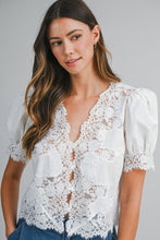 Load image into Gallery viewer, The Sofi top- White