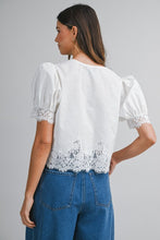 Load image into Gallery viewer, The Sofi top- White