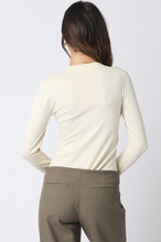 Load image into Gallery viewer, The Kyla Bodysuit- Ecru