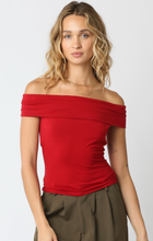 Load image into Gallery viewer, The Leslie top- Red