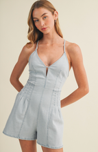 Load image into Gallery viewer, The Cici Romper-Lt denim