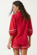 Load image into Gallery viewer, The Maru top- Red