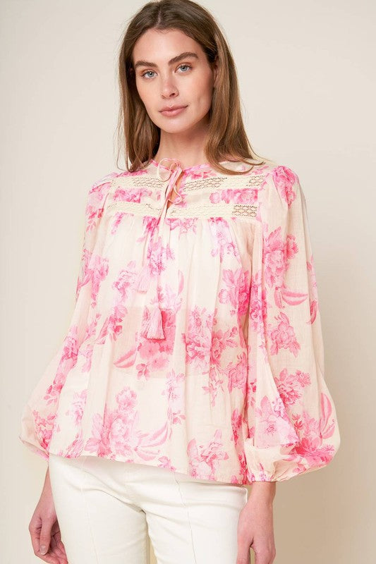 The Paola top- Pink