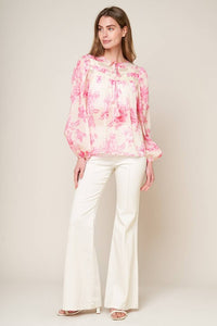 The Paola top- Pink