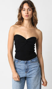 The Lana top-Black