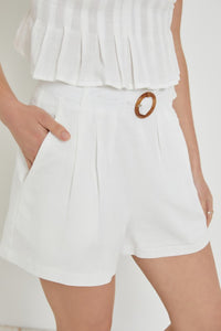 The Olivia shorts- White