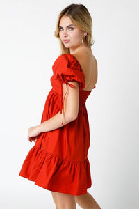 The Kayla dress- Red