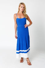 Load image into Gallery viewer, The Lisa dress- Blue Ivory
