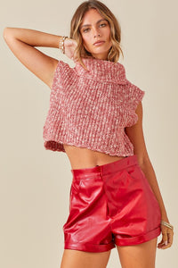 The Mia shorts- Red
