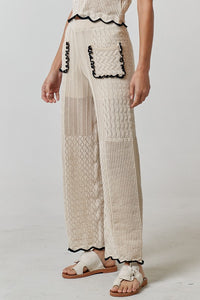 The Kendall pants- Sand
