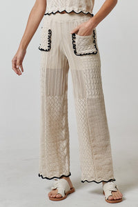 The Kendall pants- Sand