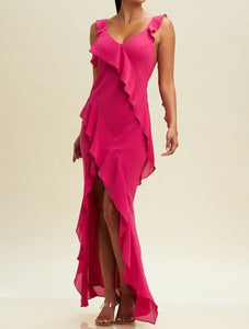 The Maxine dress- Magenta