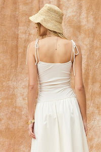 The Claire dress- off White