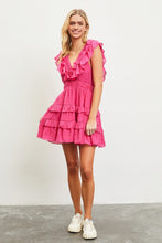 Load image into Gallery viewer, The Caro dress- Fuchsia
