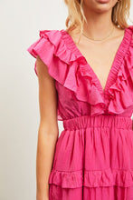 Load image into Gallery viewer, The Caro dress- Fuchsia
