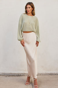 The Emma skirt-Champagne