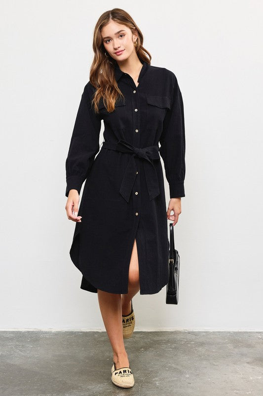 The Eliza dress- Black