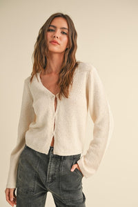 The Nina top- Ivory