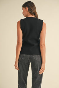 The Mary top- Black