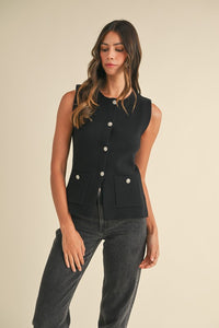 The Mary top- Black