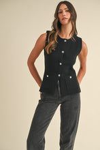 Load image into Gallery viewer, The Mary top- Black
