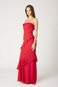 The Tori dress-Red