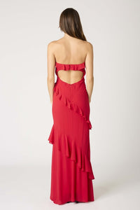 The Tori dress-Red