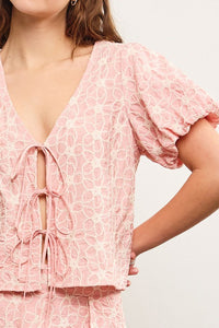 The Adri top- Pink