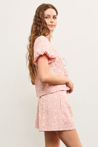 The Adri top- Pink