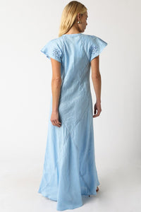 The Valeria dress- Lt Blue