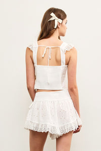 The Pia top-White