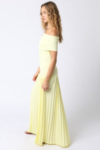 The Pao dress- Lt Yellow