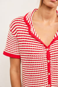 The Tori top- Red